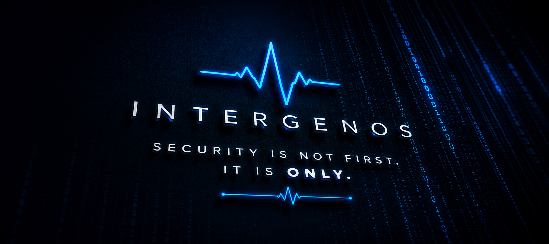 InterGenOS logo wallpaper