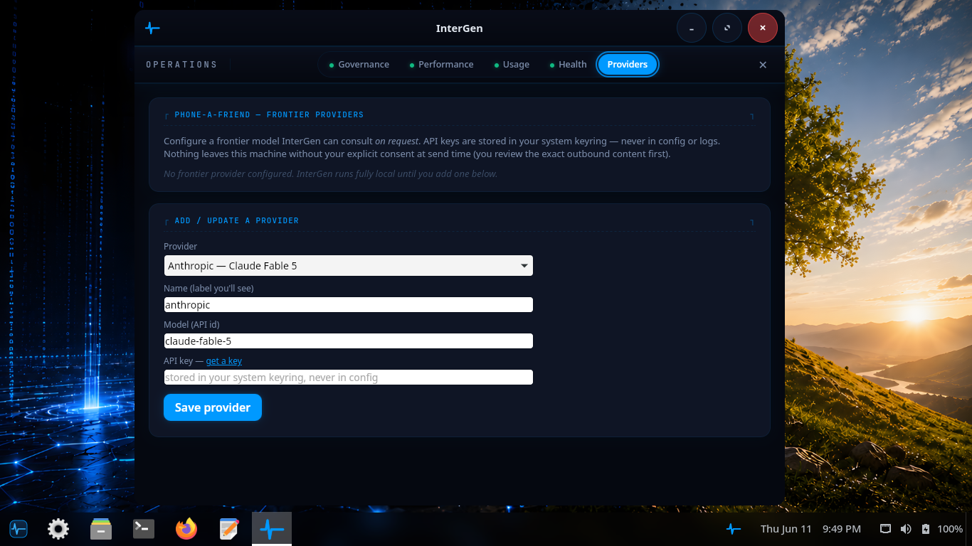 Phone-A-Friend (Frontier/Cloud Escalation) configuration